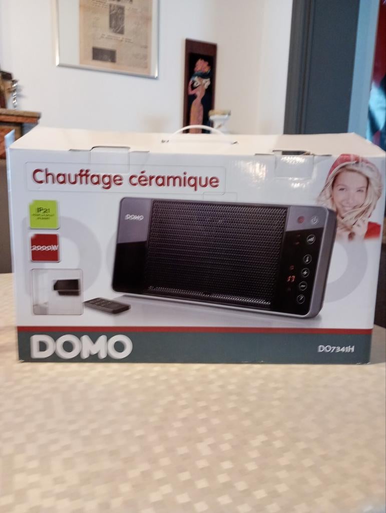 Keramische verwarming domo, Ophalen