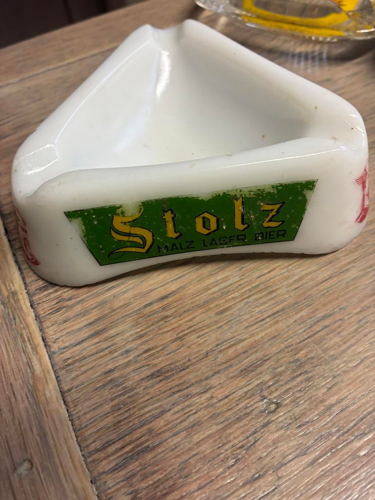 Asbak Stolz Celta pils, Verzamelen, Ophalen of Verzenden, Gebruikt