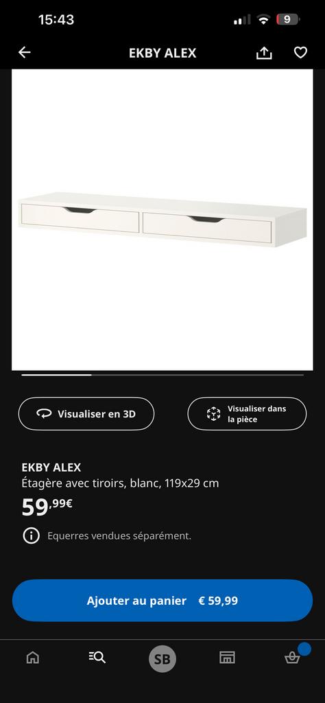 IKEA kapper, Huis en Inrichting, Slaapkamer | Stapelbedden en Hoogslapers, Ophalen, Zo goed als nieuw