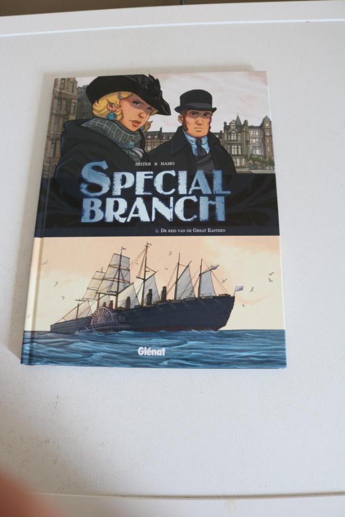 Special Branch 2 : De reis v/d Great Eastern -hc - 1e druk, Enlèvement ou Envoi, Une BD, Neuf, Seiter / Hamo