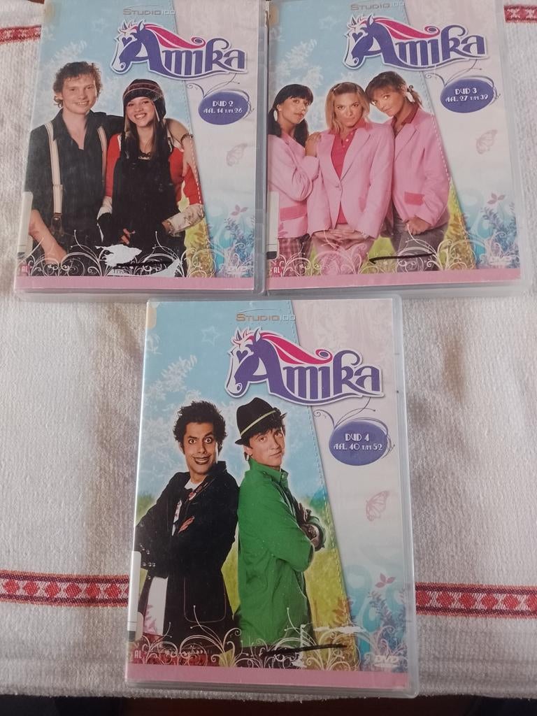 Amika dvd 2-3-4, Cd's en Dvd's, Ophalen of Verzenden, Gebruikt