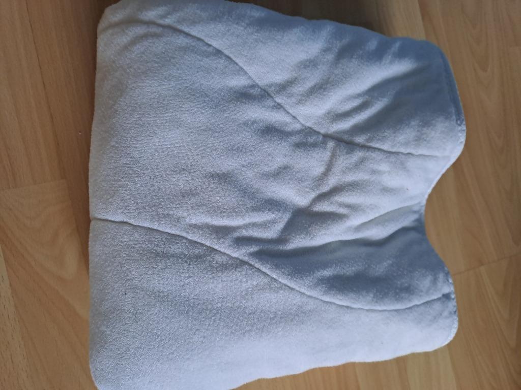 Dekbed babybed hé bamboo, Kinderen en Baby's, Jongetje of Meisje, Wit, Ophalen of Verzenden, Deken of Dekbed