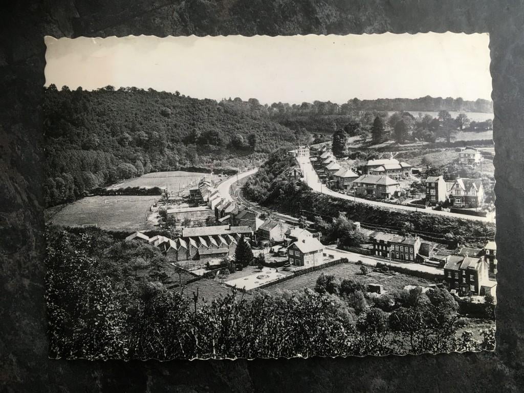 carte postale Pepinster - Route vers Spa et Banneux, Enlèvement ou Envoi, Liège