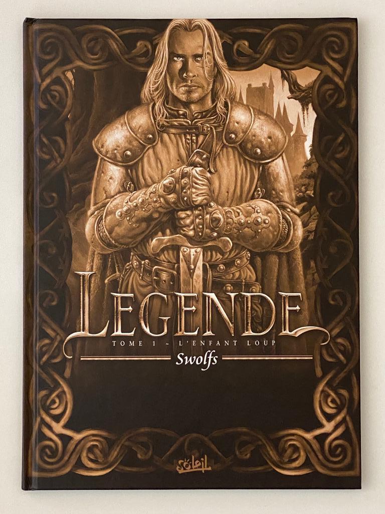 BD Légende Tome 1 « L’enfant loup » (Tirage de luxe N/B), Eén stripboek, Ophalen of Verzenden, Zo goed als nieuw
