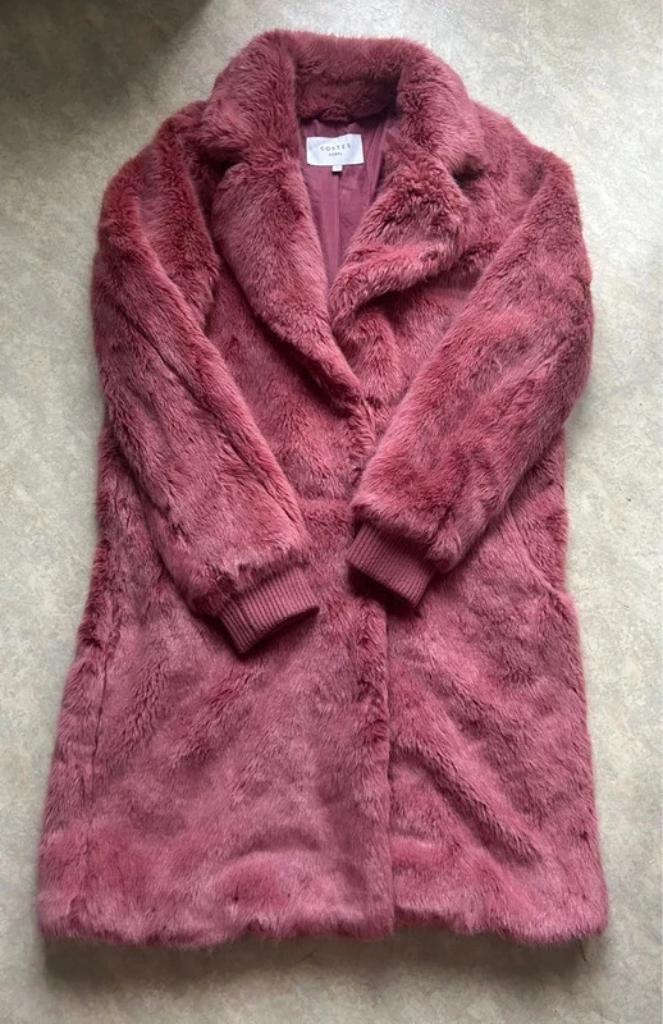 Roze bontjas van Costes, Verzenden, Roze