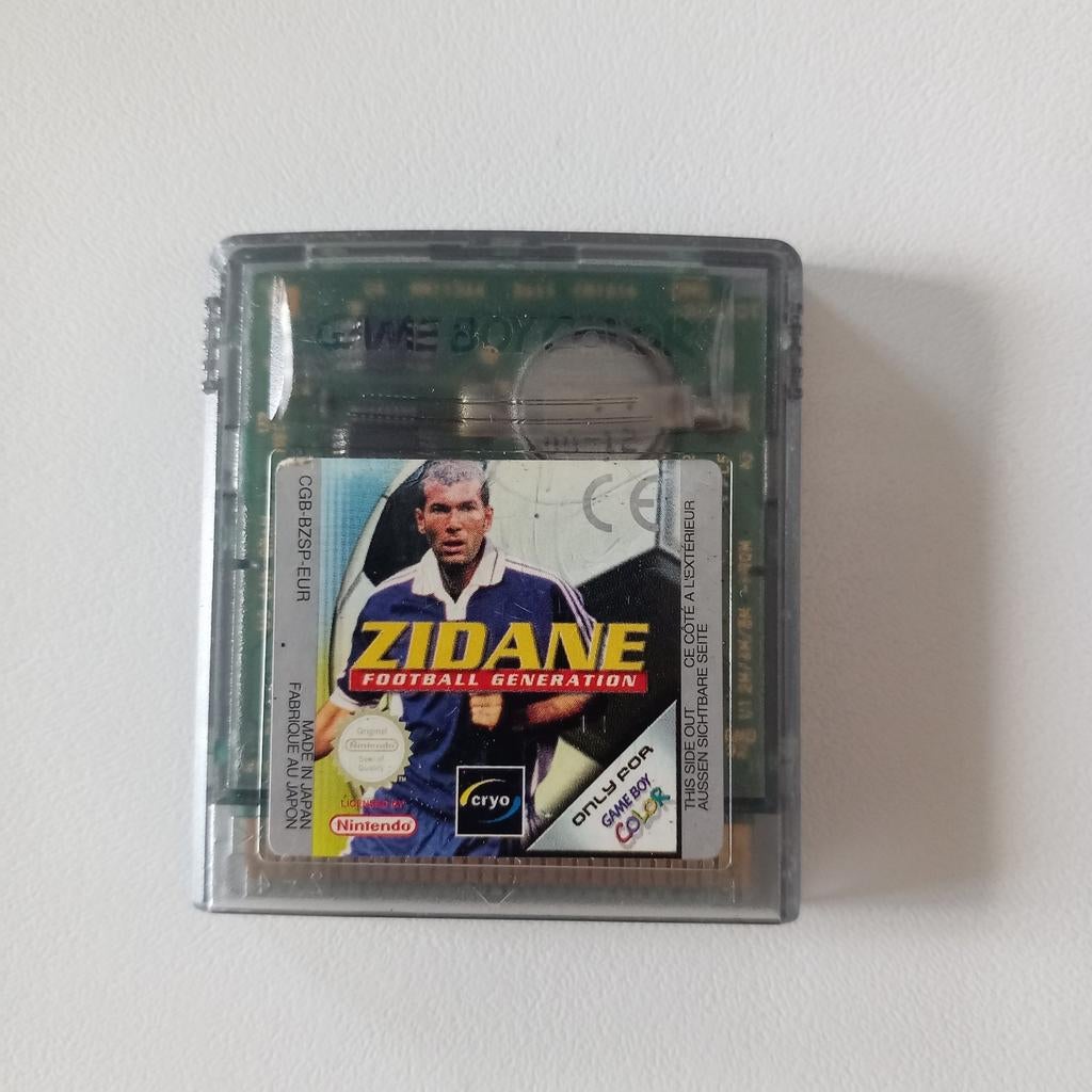 Nintendo gameboy color Zidane, Ophalen of Verzenden, Zo goed als nieuw