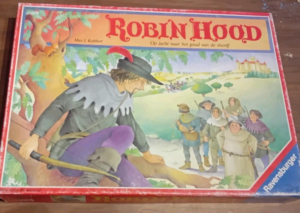 Robin Hood Gezelschapspel, Ophalen of Verzenden, Gebruikt