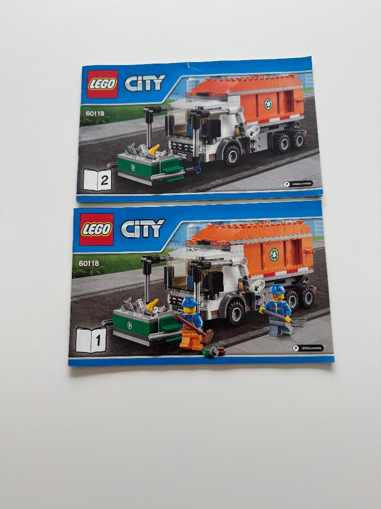 LEGO City - 60118 Vuilniswagen, Enlèvement, Comme neuf, Ensemble complet, Lego