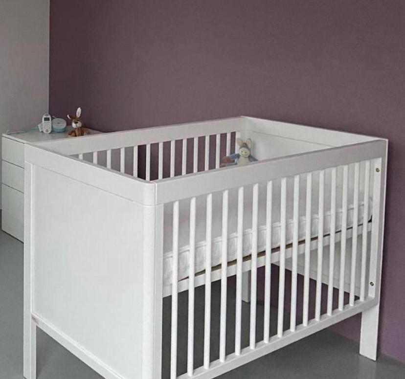 Troll loft cot baby bed + aerosleep matras (nieuw), Kinderen en Baby's, Babywiegjes en Ledikanten, Ophalen, Zo goed als nieuw