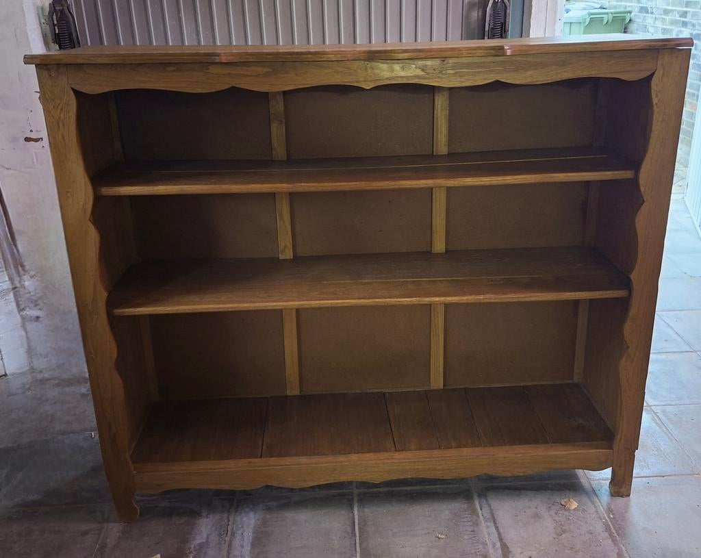 Oude boekenkast in eik, Antiek en Kunst, Ophalen