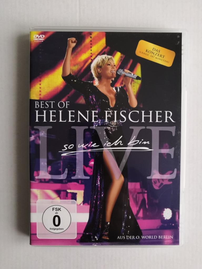 HELENE FISCHER - Best of "So wie ich bin live" (DVD), Tous les âges, Enlèvement ou Envoi, Comme neuf