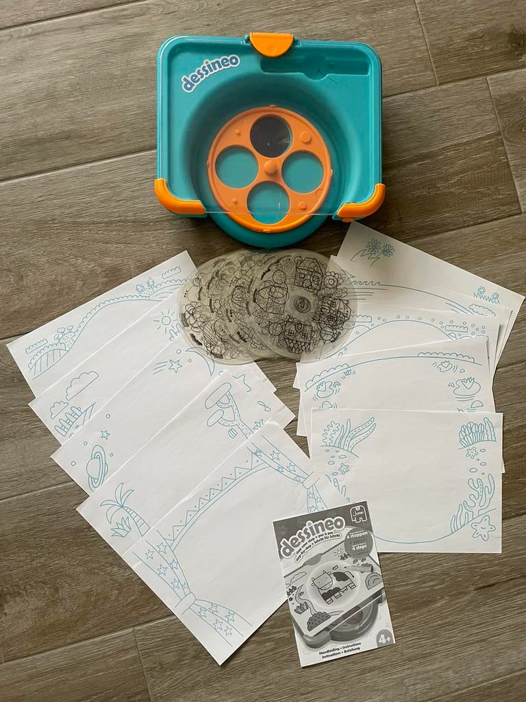 Dessineo leren tekenen, Enlèvement, Bricolage, Avec lumière