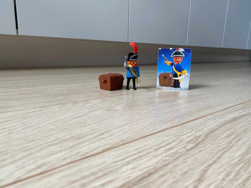 Playmobil piratenkapitein nummer 3382, Kinderen en Baby's, Speelgoed | Playmobil, Ophalen of Verzenden, Zo goed als nieuw