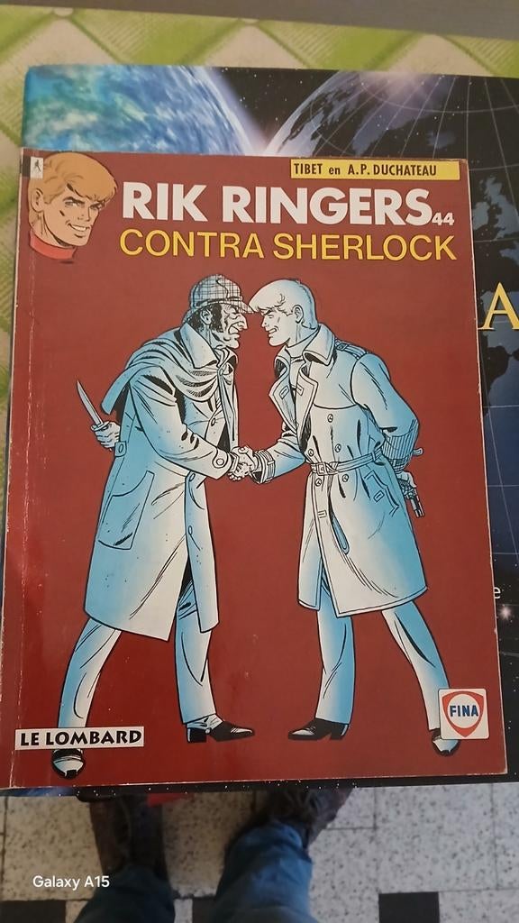 Rik ringers contra scherlok, Ophalen of Verzenden, Gelezen