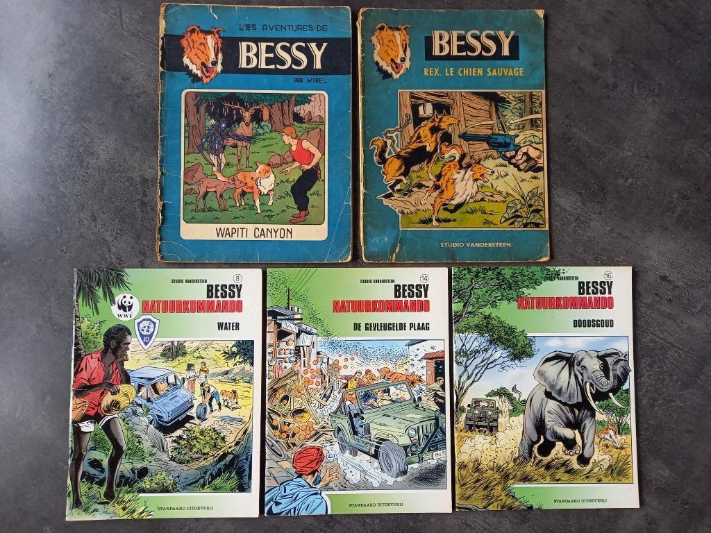 Strips Bessy (1ste druk), Boeken, Ophalen of Verzenden, Gelezen