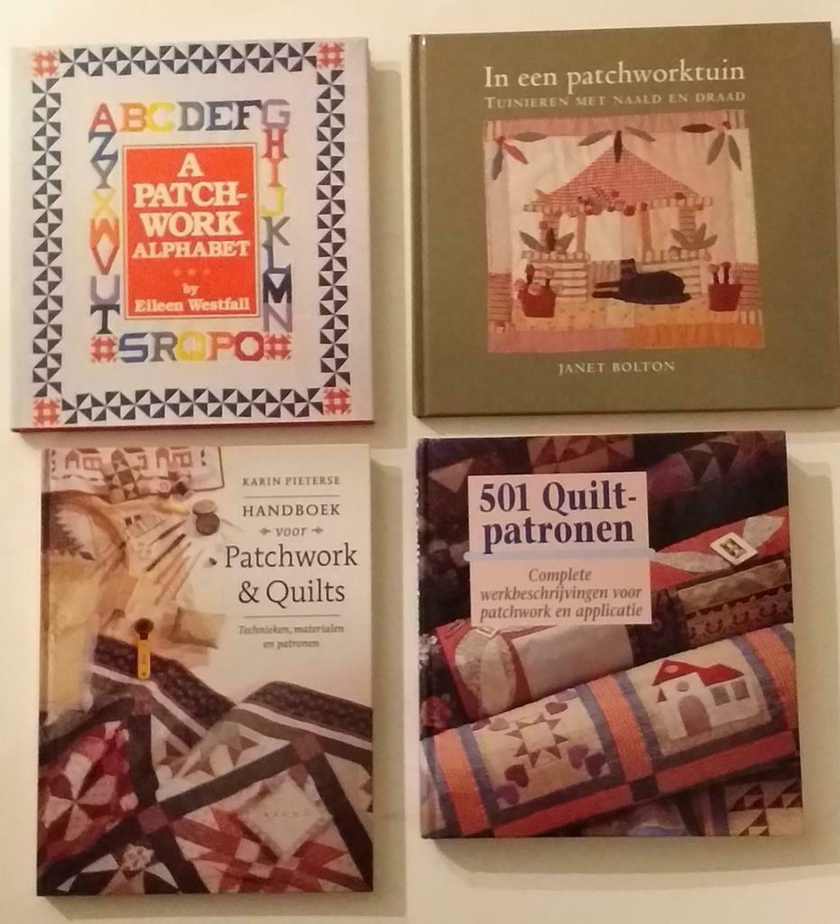 Quilten en patchworken - 4 boeken, Enlèvement ou Envoi, Comme neuf