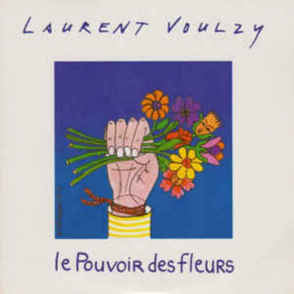 LAURENT VOULZY - CD 2 TITRES - LE POUVOIR DES FLEURS, Verzenden, Zo goed als nieuw