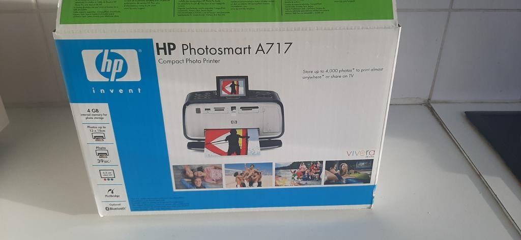 HP Photosmart A717, Audio, Tv en Foto, Fotografie | Fotopapier, Zo goed als nieuw, Ophalen of Verzenden