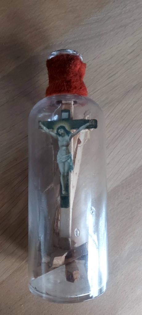 Bouteille de la passion du Christ, Antiquités & Art, Antiquités | Objets religieux, Enlèvement ou Envoi