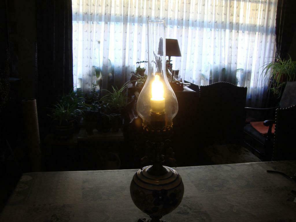 Decoratieve Verlichting in vorm van olielamp, Ophalen of Verzenden