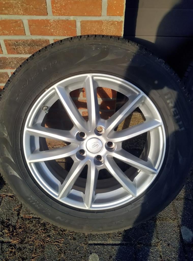 ATS alu velgen 19 inch x 7,5 J Landrover Pirelli all season, Auto-onderdelen, All Season, Band(en), Ophalen, 19 inch