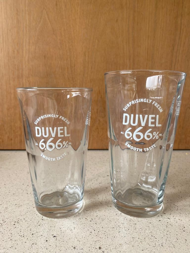 Duvel 666 25cl en 33cl, Enlèvement, Neuf, Verre ou Verres, Duvel