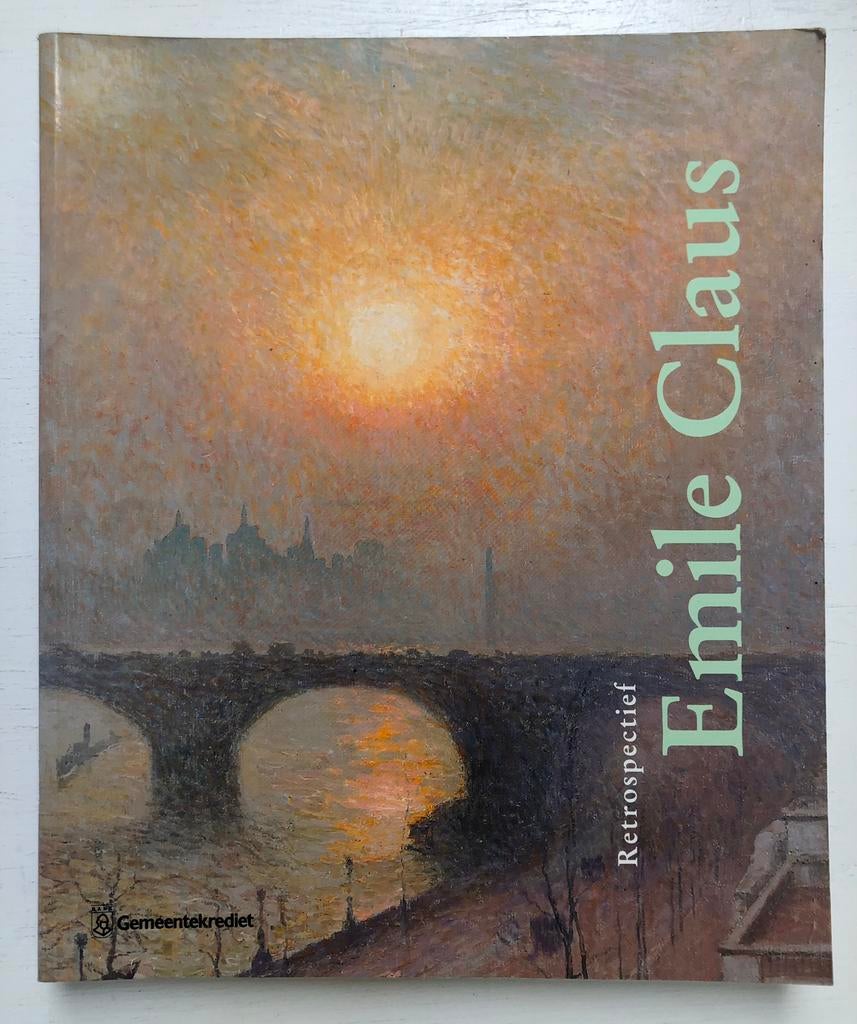 kunstboek Retrospectief Emile Claus, Ophalen of Verzenden, Gelezen, Schilder- en Tekenkunst