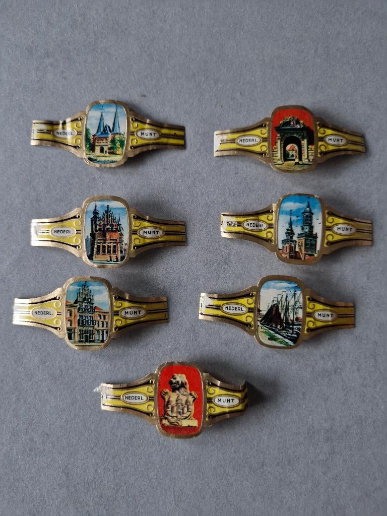 sigarenbanden Nederlandsche Munt, Verzenden, Sigarenbandjes