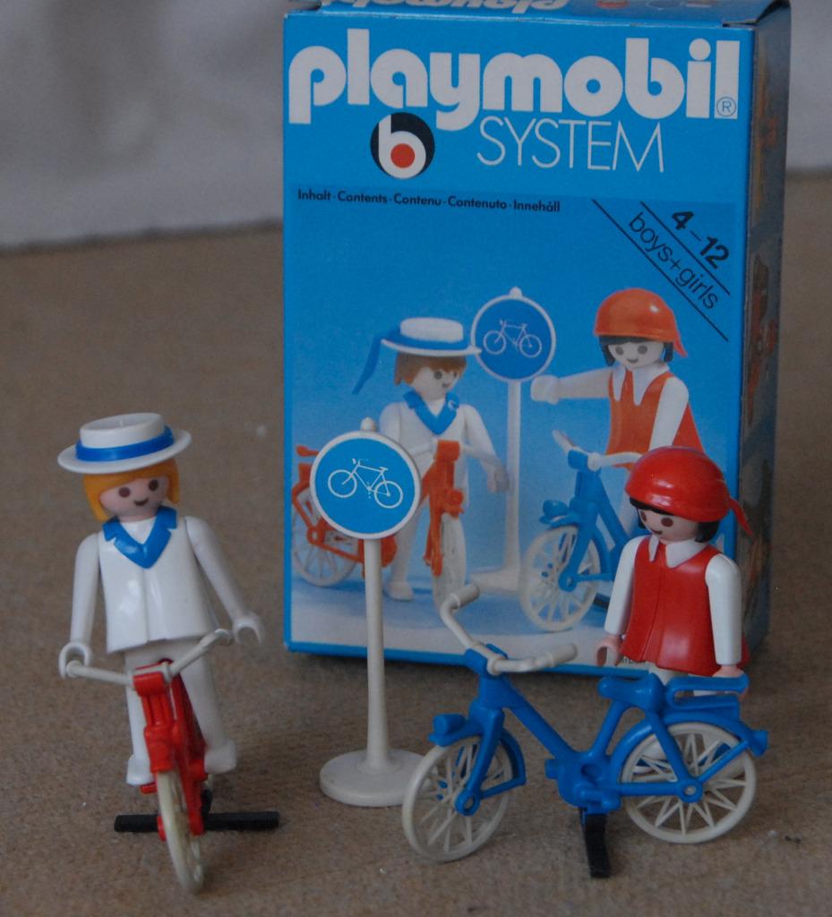 Playmobil Vinted ref: 3573 Twee fietsers, Ophalen of Verzenden, Zo goed als nieuw, Complete set
