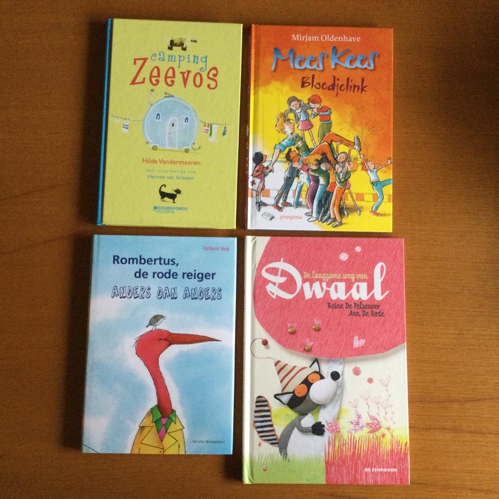 Set van vier jeugdboeken voor beginnende lezers, Boeken, Kinderboeken | Jeugd | onder 10 jaar, Zo goed als nieuw, Fictie algemeen