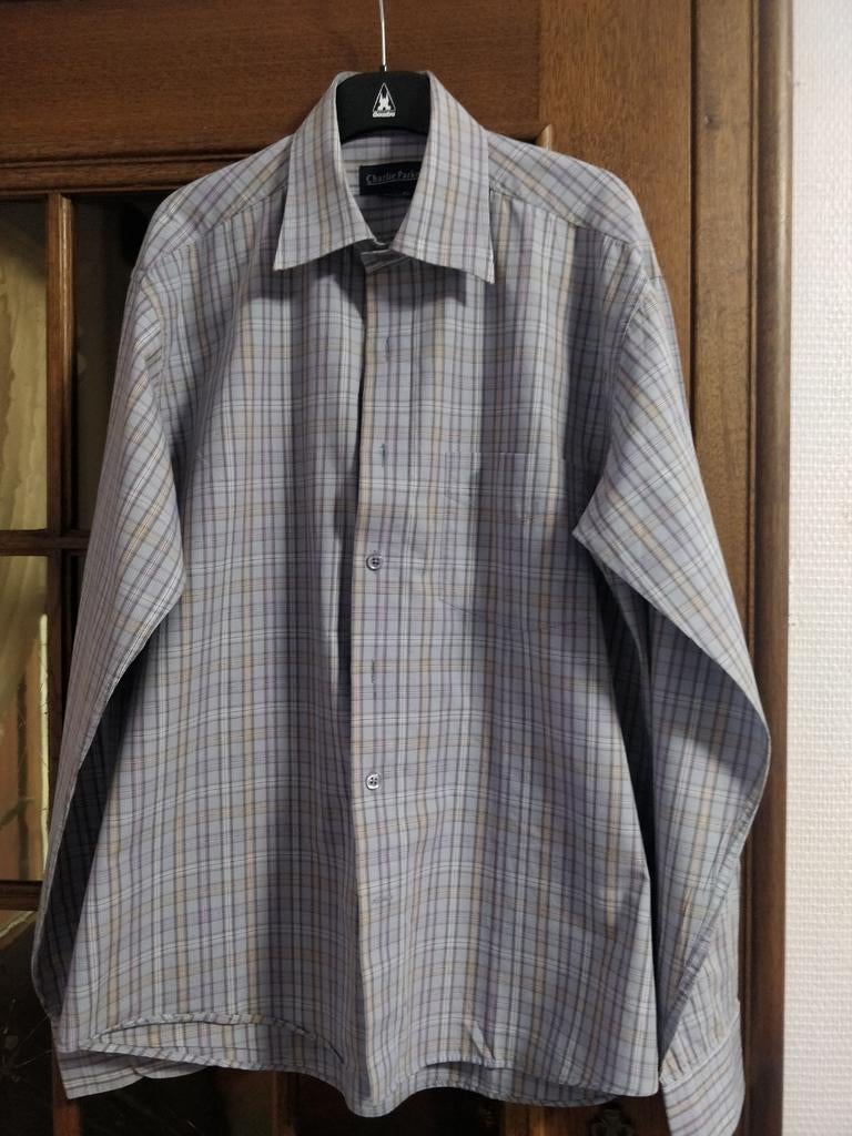 Geruit overhemd, Kleding | Heren, Ophalen, Overige kleuren, Charlie Parker, Halswijdte 39/40 (M)