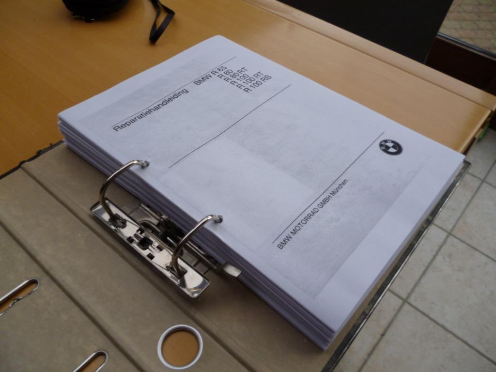 bmw Nederlandse  reparatiehandleiding R65,80,80Rt,100,100ST,, Motoren, Ophalen of Verzenden, BMW