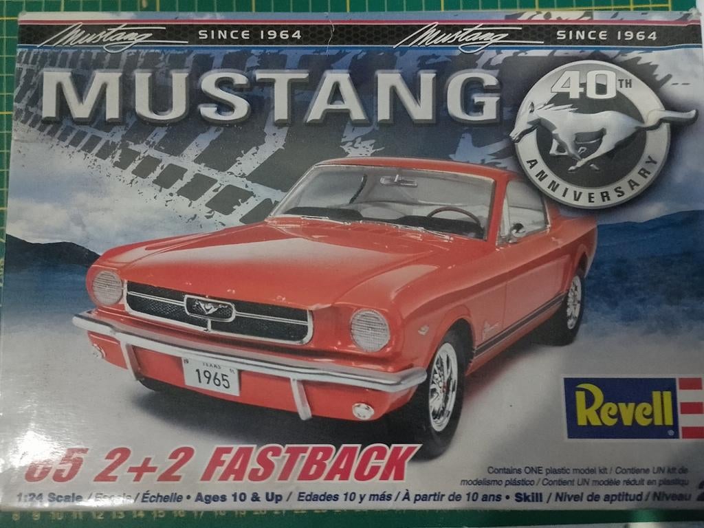 Ford Mustang 1:24 40th anniversary Revell, Enlèvement ou Envoi, Comme neuf, Revell