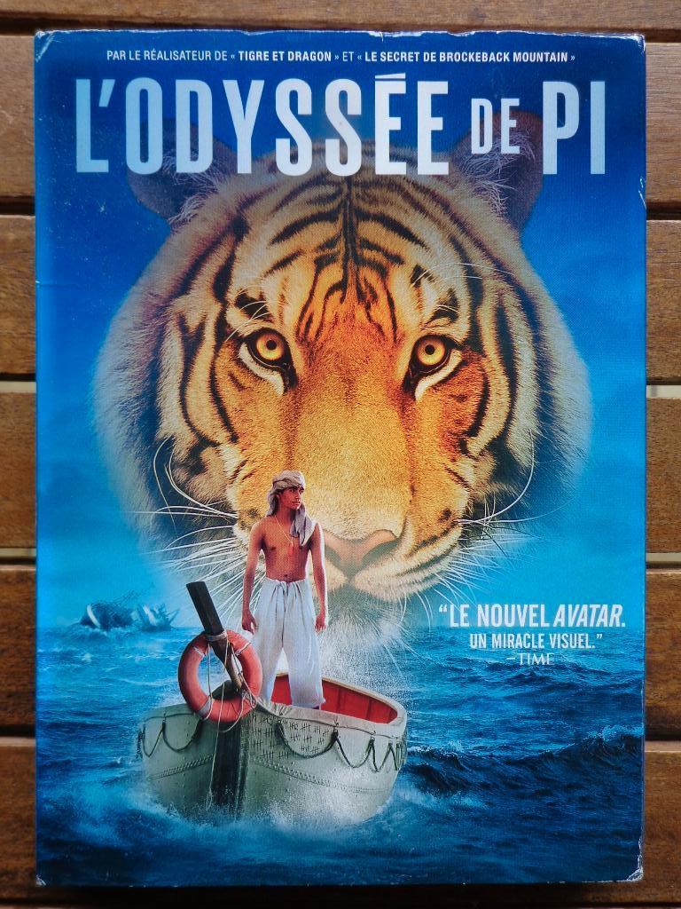 )))  L' Odyssée de Pi  //  Ang Lee   (((, Alle leeftijden, Ophalen of Verzenden, Zo goed als nieuw