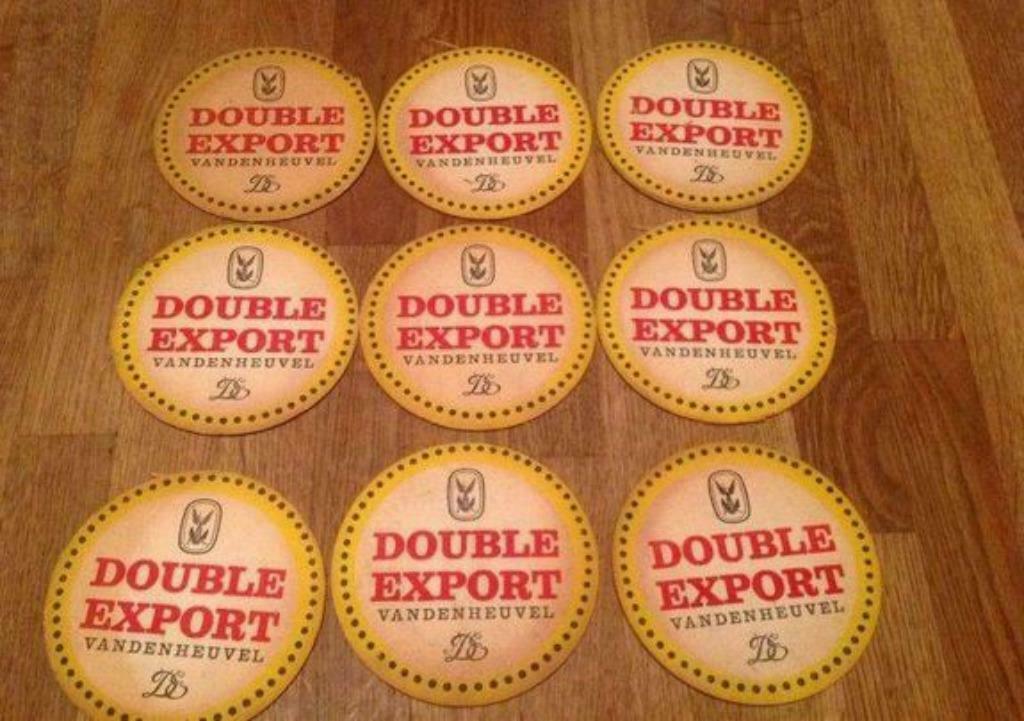 Sous bock Double Export Vandenheuvel, Enlèvement