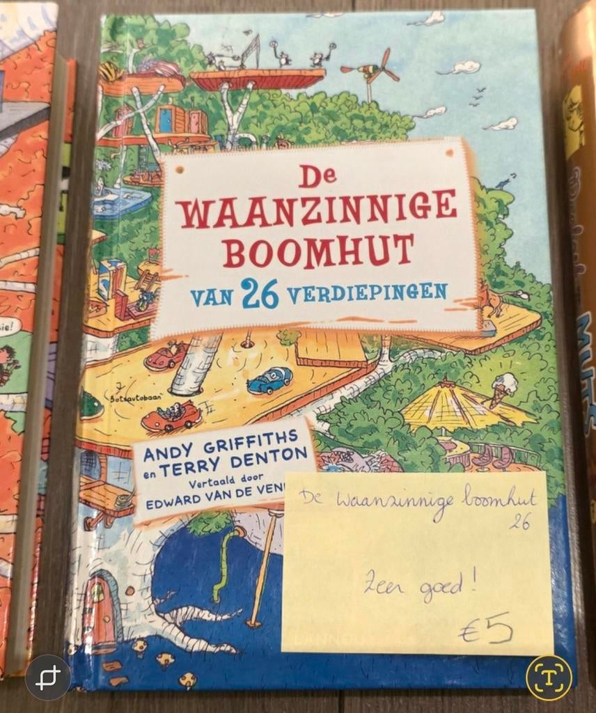 De waanzinnige boomhut van 26 verdiepingen, Ophalen of Verzenden