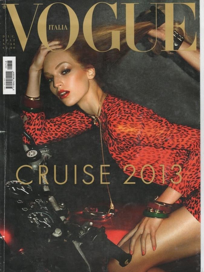 Vogue Italia - Dicembre 2012 - December 2012, Verzenden, Gelezen, Damesbladen