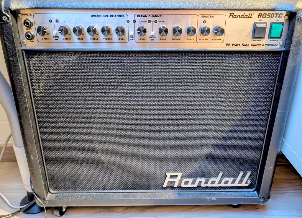Randall RG50TC 50 watt, Ophalen of Verzenden, Zo goed als nieuw, Gitaar