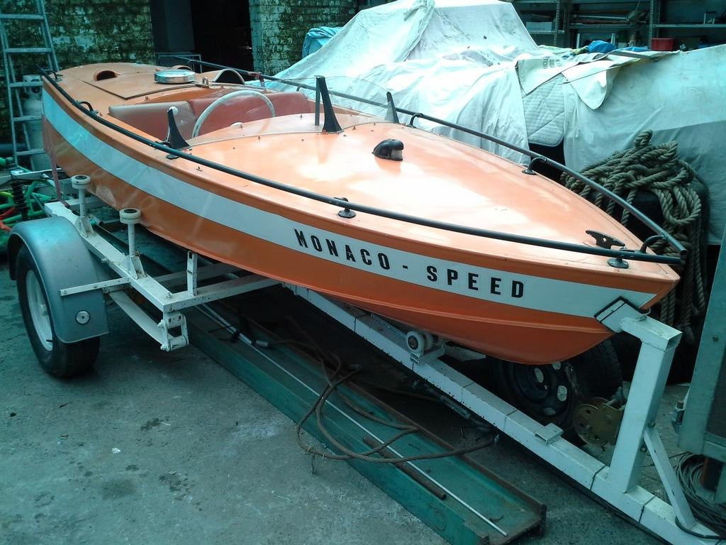 Bateau Albatross de 1957 mk3/1, Enlèvement, Comme neuf, Aluminium