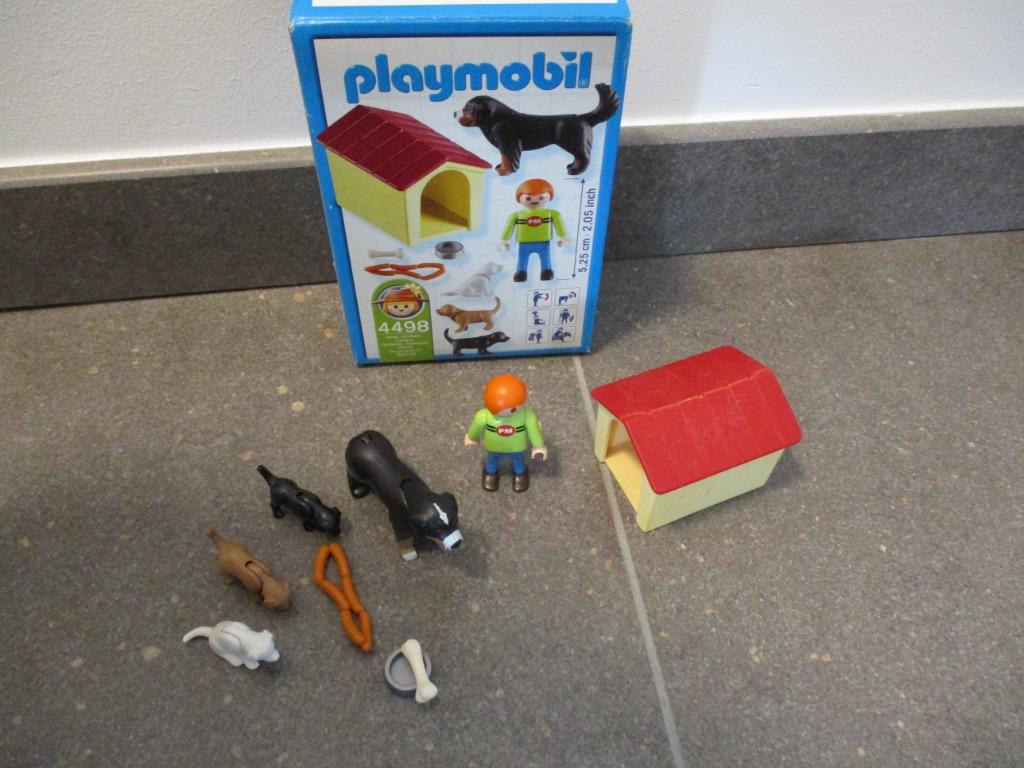 4498 Famille de chiens Playmobil, complète, Enlèvement ou Envoi, Comme neuf, Ensemble complet