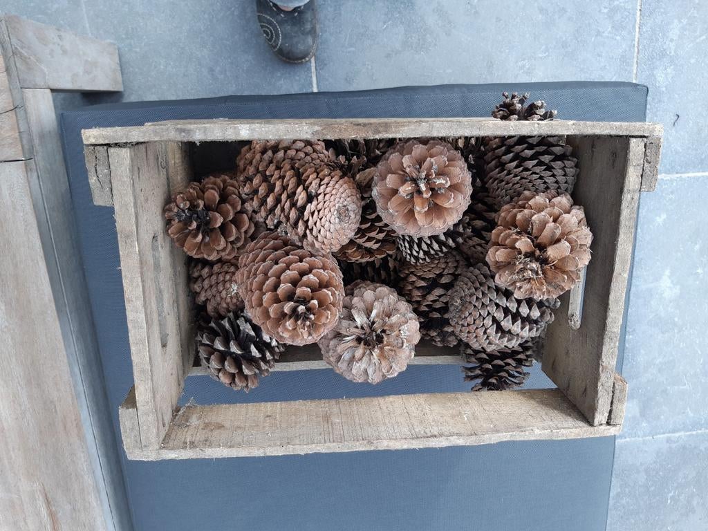 Houten krat, Ophalen, Gebruikt