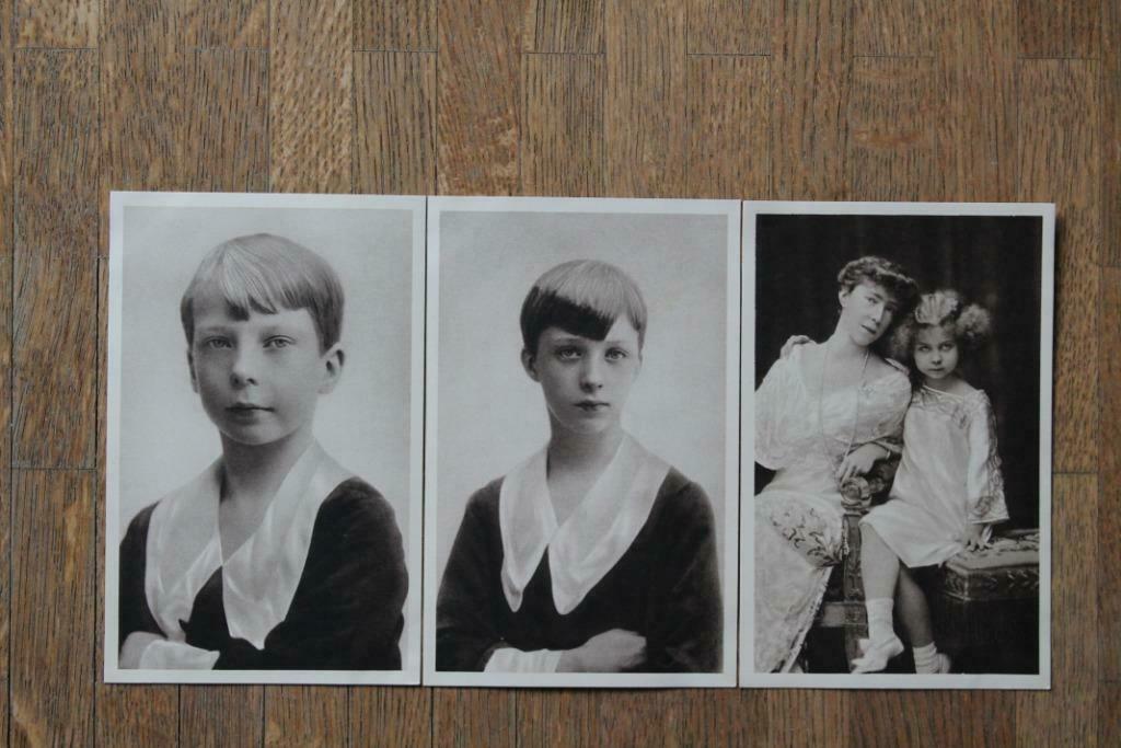 Koninklijke familie postkaarten, Verzamelen, Ophalen of Verzenden, 1920 tot 1940, Ongelopen, Brussel (Gewest)
