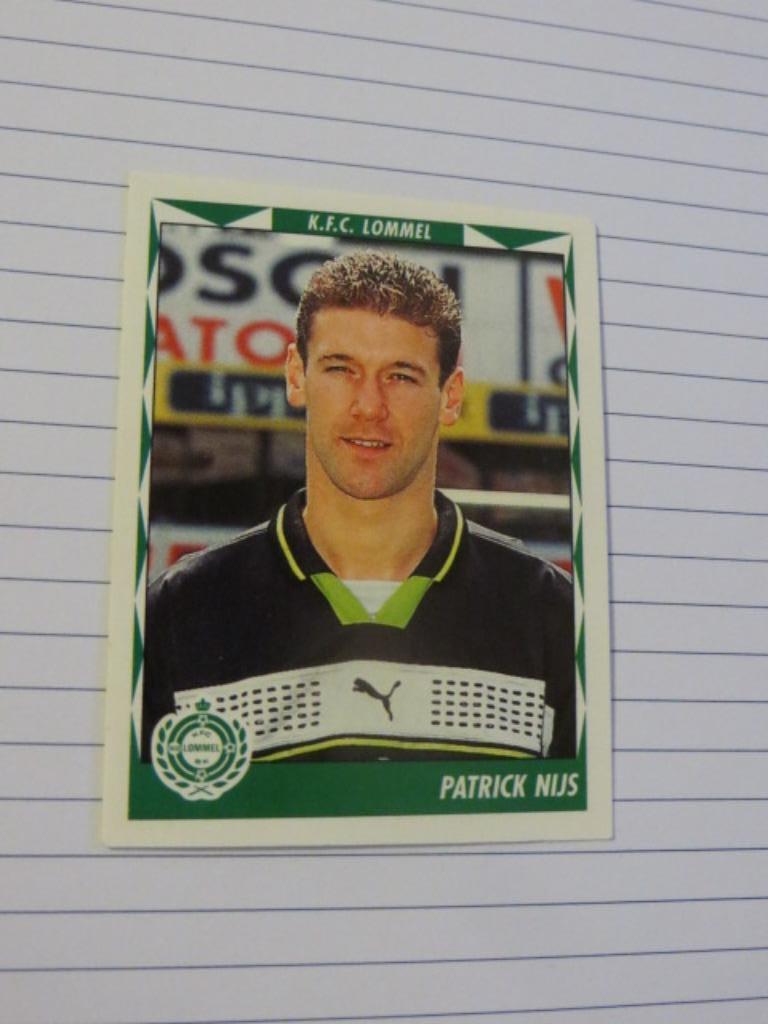 Voetbal : Sticker Football 99 : Patrick Nijs - Lommel, Ophalen of Verzenden, Nieuw, Poster, Plaatje of Sticker