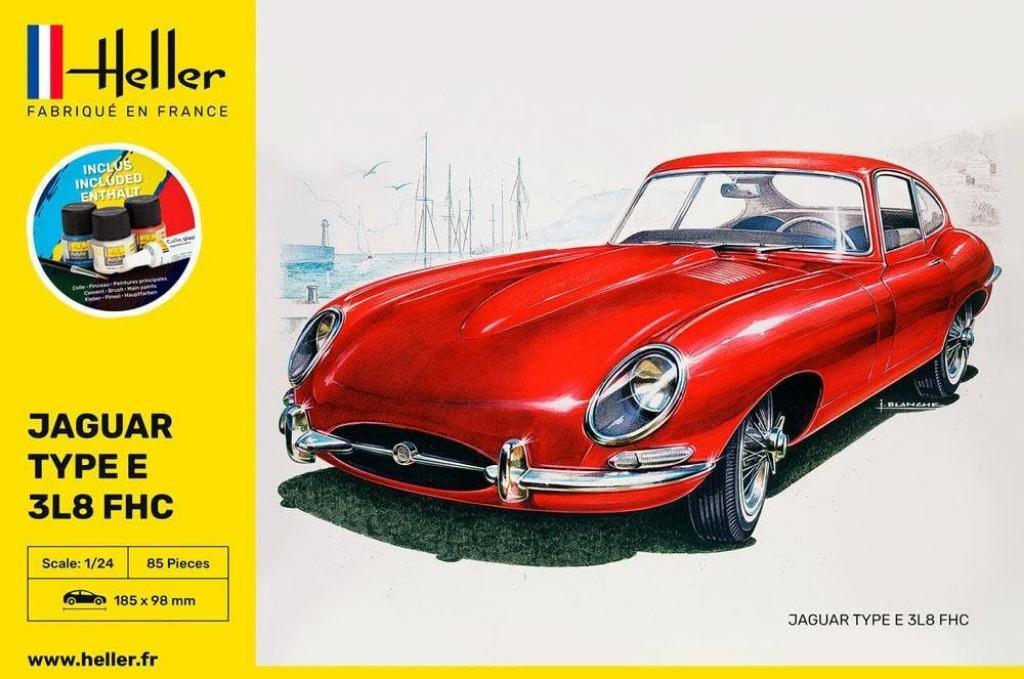 HELLER 56709 starter kit jaguar type E 3L8 FHC échelle 1/24, Hobby & Loisirs créatifs, Modélisme | Voitures & Véhicules, Neuf