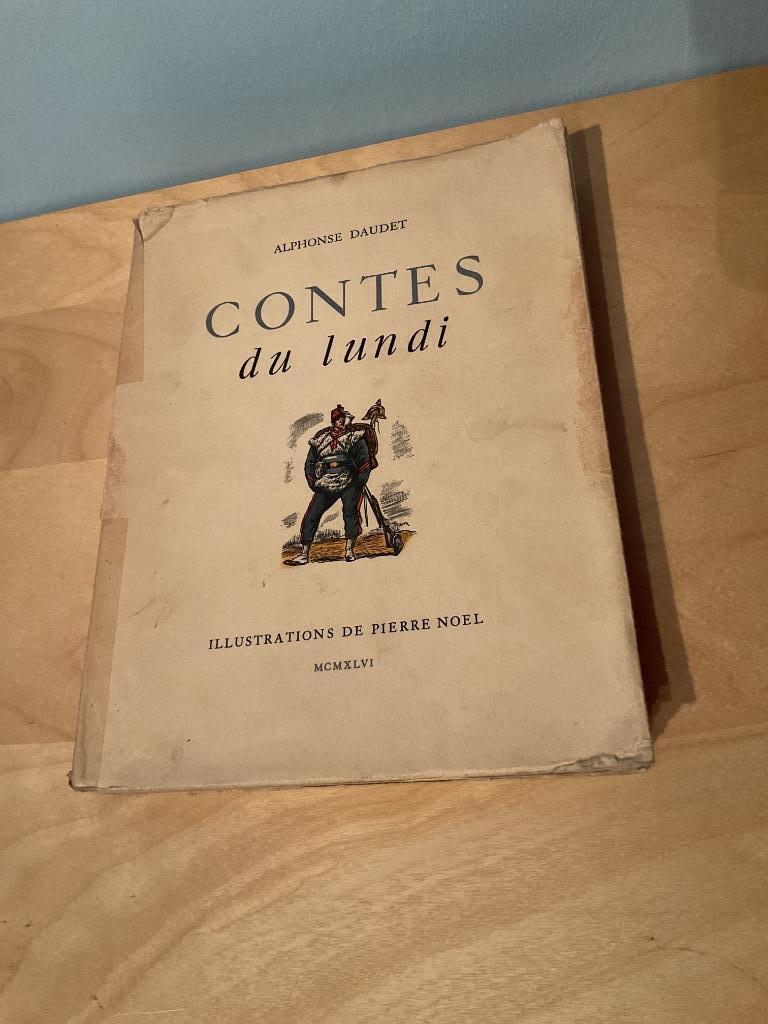 Genummerd exemplaar van Contes du Lundi (Alphonse Daudet), Gelezen, België, Alphonse Daudet, Ophalen of Verzenden