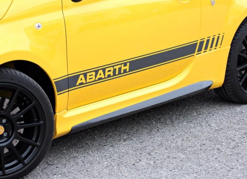 Abarth carbon sideskirts, Enlèvement