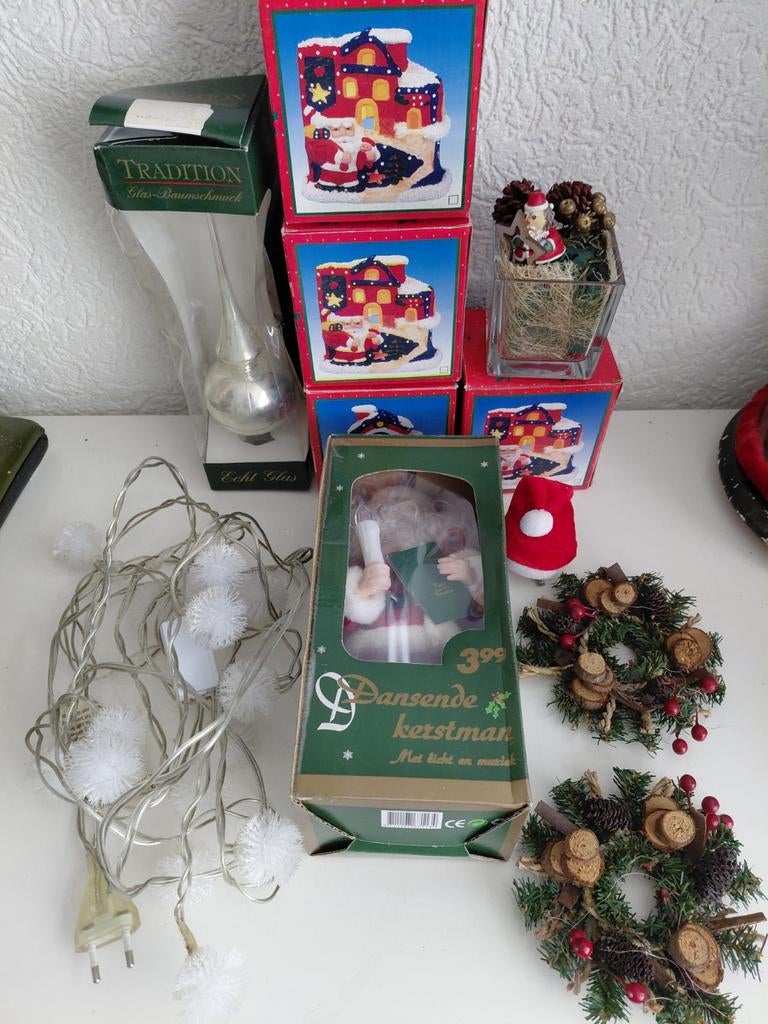 Lot kerstversiering, Diversen, Ophalen of Verzenden
