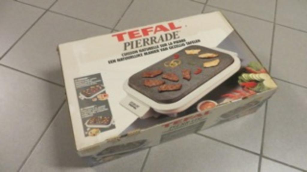 Steengrill tefal, Ophalen, Gebruikt