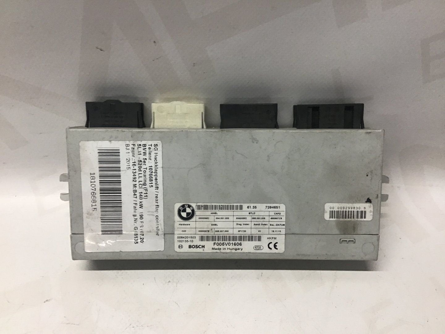 Module achterklep BMW 5 serie F11 61357394651, -, Utilisé, -, Enlèvement ou Envoi