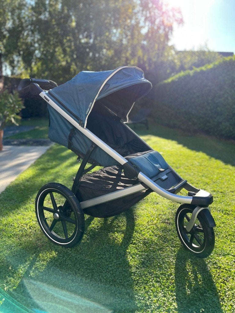 Thule Glide 2 incl. Reiswieg, Kinderen en Baby's, Kinderwagens en Combinaties, Gebruikt, Luchtbanden, Combiwagen, Ophalen